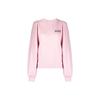 FW21 Logo Embroidered Solid Color Round Neck Ruffled Puff Sleeve Sweatshirt Women Sweatshirt Pink T2965465