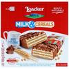 Chocolate Wafers with Milk Filling and Loacker Flakes 4x25g