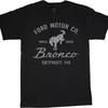 Ford Bronco T-shirt Herenkleding Kleding Ford Bronco Accessoires Cadeaus Grafisch Korte Mouw Shirt Unisex Mannen Vrouwen 2