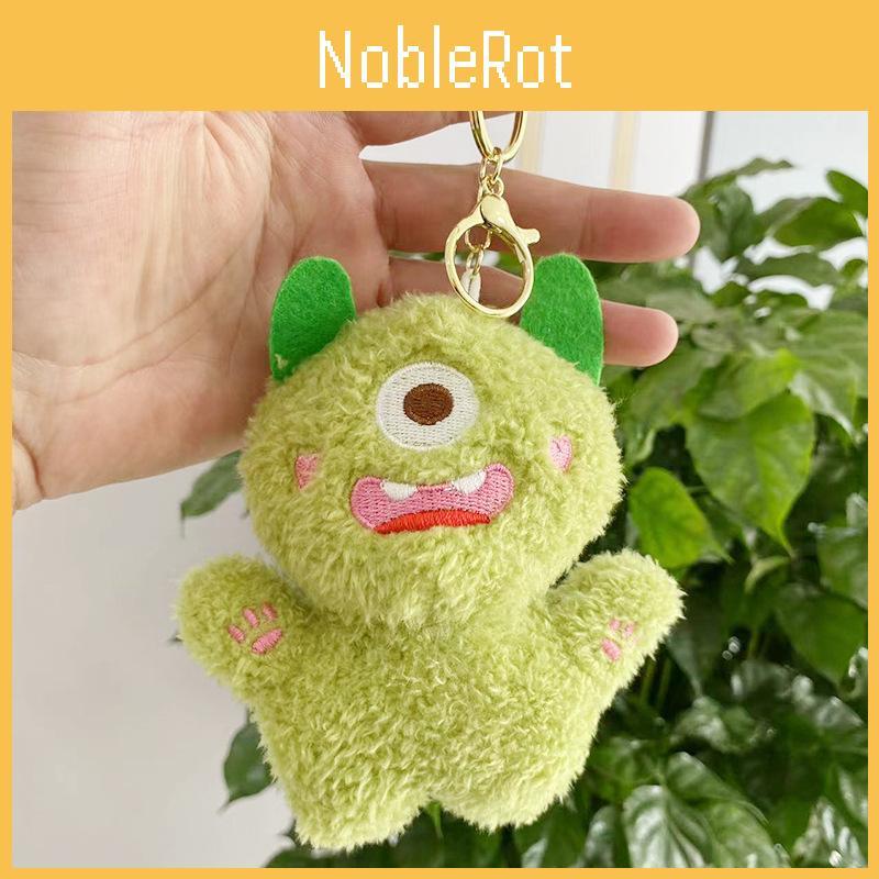 Colorful Oneeyed Monster Plush Toy Doll Keychain For Kids Bags Backpacks And
