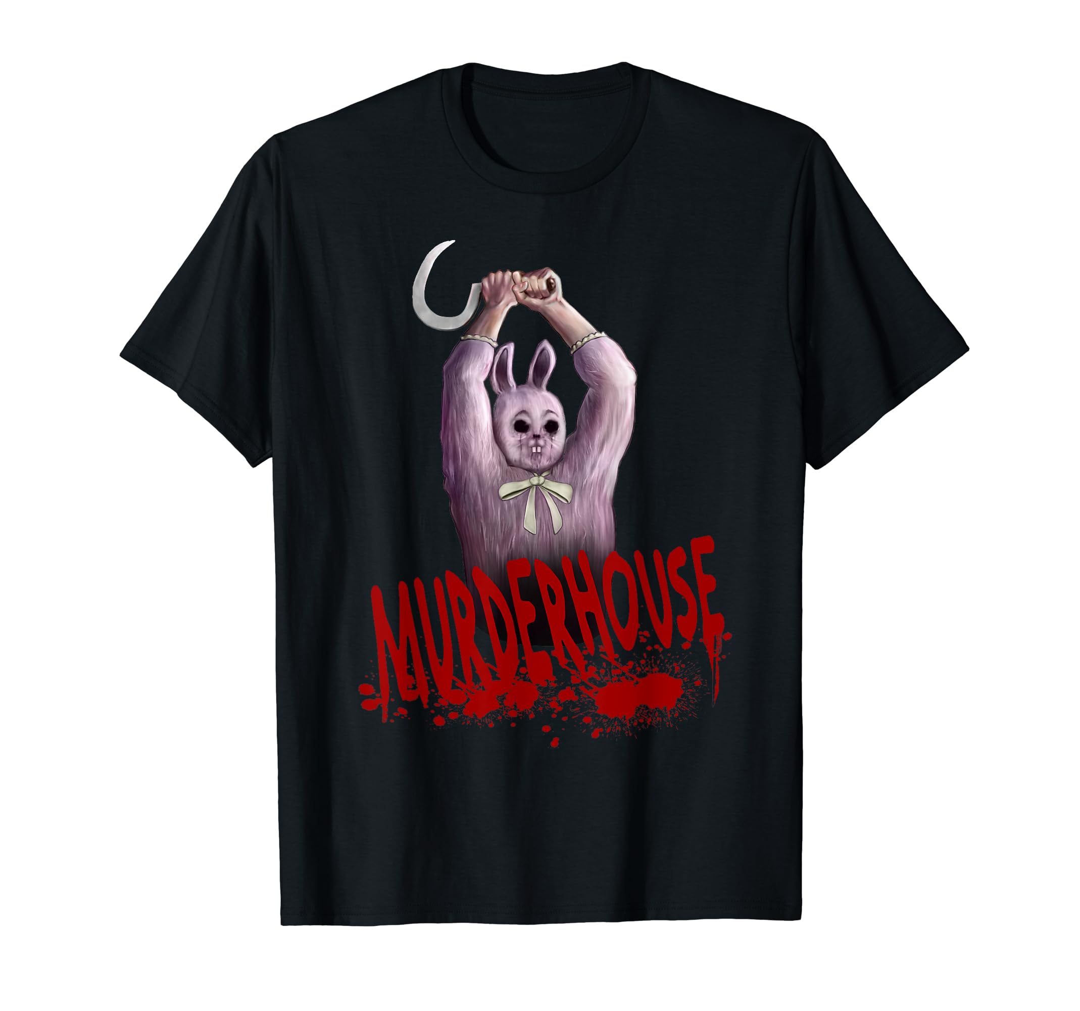 Murder House Easter Bunny Survival Horror Game Maniac T-Shirt