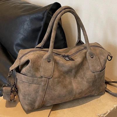 Borsa da Viaggio Grande Capacità Versatile Borsa Tote Casual a Spalla a Tracolla Borsa da Bagaglio per Donna Borsa a Mano Elegante Compagno di Viaggio