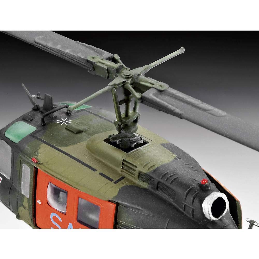 German Revell SAR 04444 Plastic Model 1/72 UH-1D
