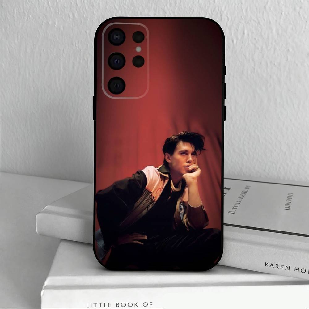 Handsome Actor A-Austin B-Butler Phone Case For Samsung S25,S24,S21,S22,S23,S30,Ultra,S20,Plus,Others Soft Black Cover