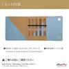 KnitPro Ginger Cubics needle set needles DPN KnitPro Ginger Cubics 43305 knitting and crafting wooden needles 6-inch (15cm) 5-size double-ended (5