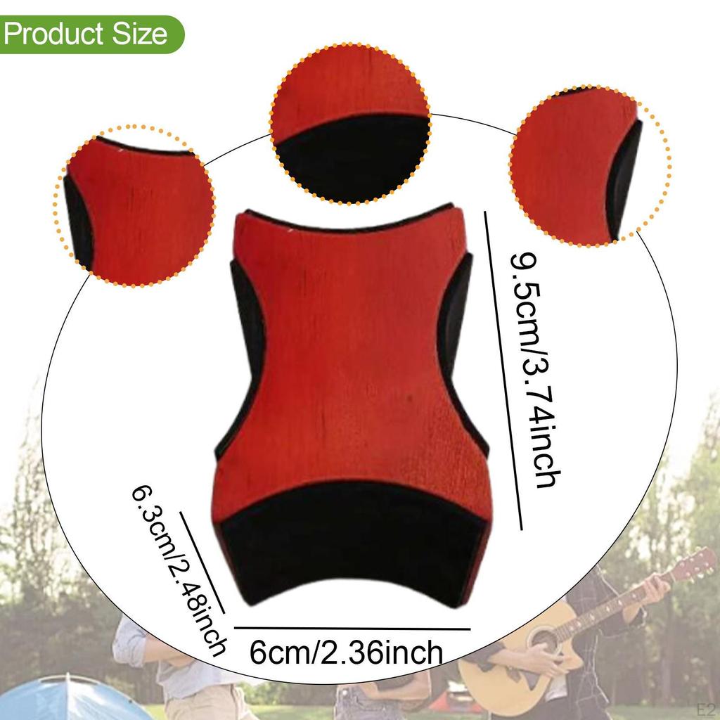 Guitar Neck Rest Block Workbench Accessory Anti Slip Bracket Stand Pillow for Bass Mandolins Violins