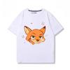 "Zootopia 2" Judy and Nick Cartoon T-Shirt Breathable Soft Summer Short Sleeve Children's Top