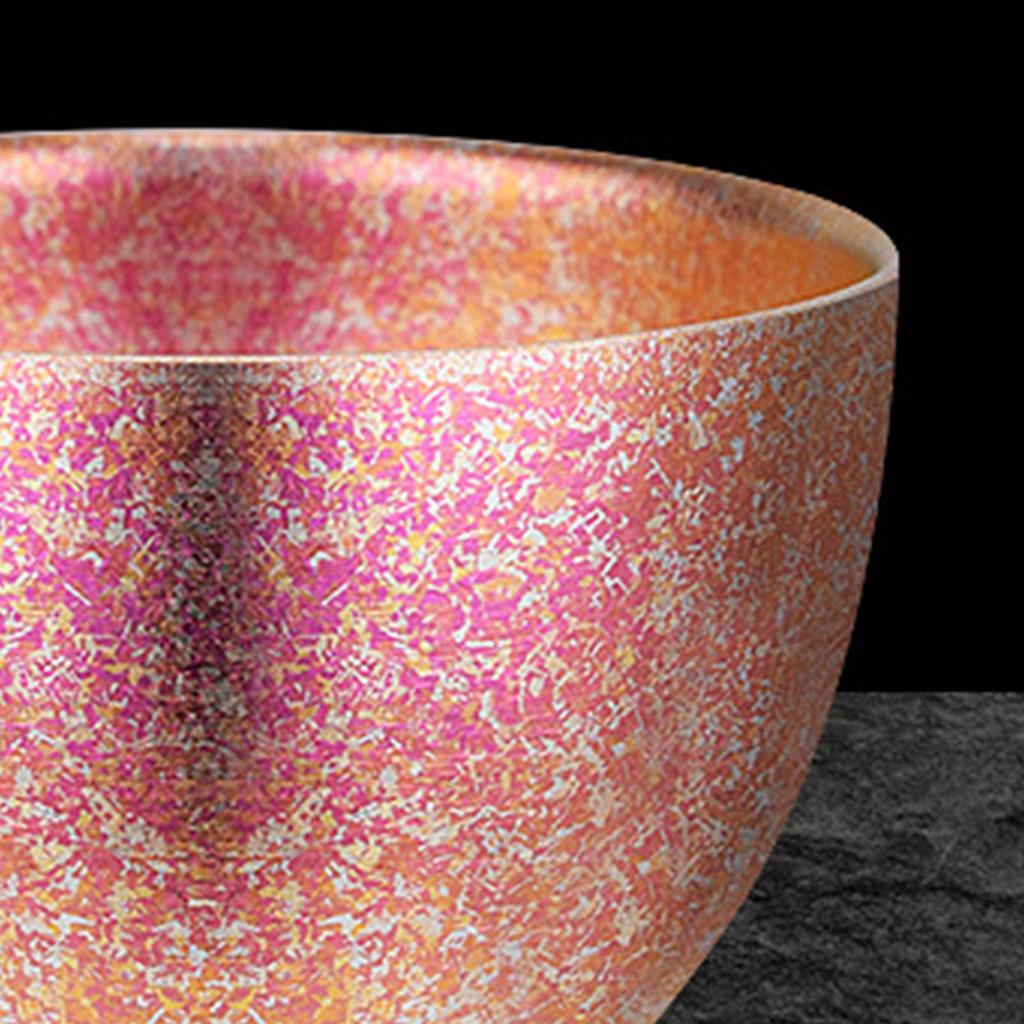 Titanium Kung Fu Tea Cup High Temperature Resistance Insulated Individual Jianzhan Tea Cup for Home 