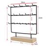 15 Hooks Earring Holder Stand 3 Tier Jewelry Holder Organizer Earring Display Rack  Retail Display
