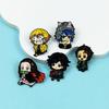 Jujutsu Kaisen Anime Brooch - Cartoon Character Badge for Clothing, Backpack, and Accessories