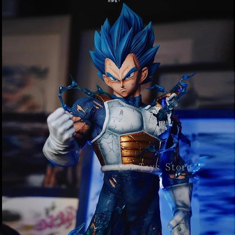 26.5cm Figurine Anime Dragon Ball Vegeta Figurine Vegeta Figurine PVC Figurines d'Action Statue GK Modèle de Collection Jouets Cadeaux