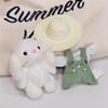 15cm Gardener Peter Rabbit Plush Toy Handmade Cute Wear Clothes And Hat Doll Stuffed Plushie Toy Home Decor Kids Girlfriend Gift