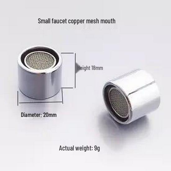 Brass Face Basin Faucet Filter Aerator Wrench with Inner Core Accessories