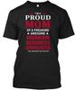 Fun Human Resources Administrator Im A Proud Mom Of T-Shirt Made In USA S To 5XL