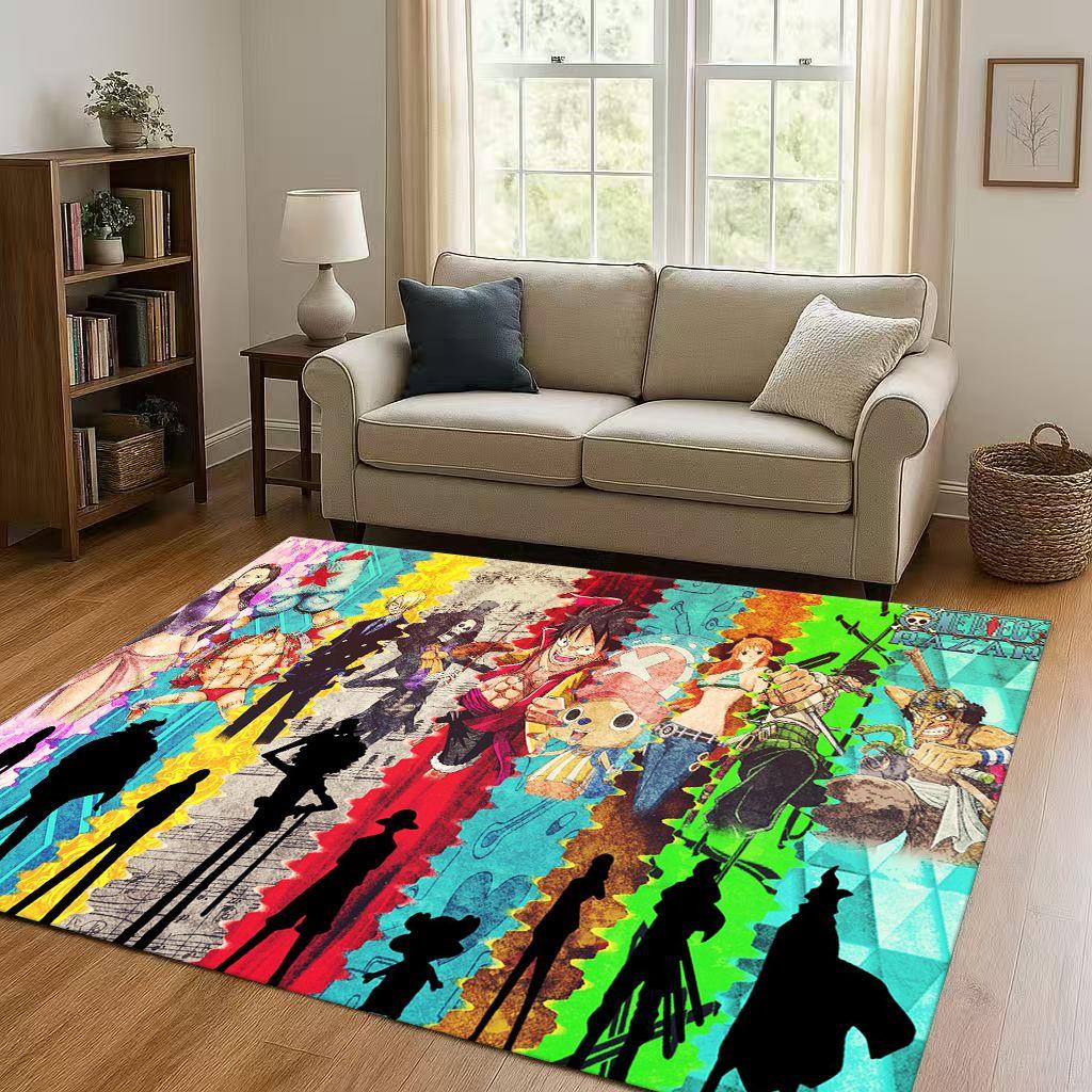HD Z-Zoro Desen Animat Japonia Anime Covor Zona Non-Alunecare pentru Sufragerie, Dormitor, Cameră de Joacă, Canapea, Ușor de Curățat Decor Casă Preș Copil
