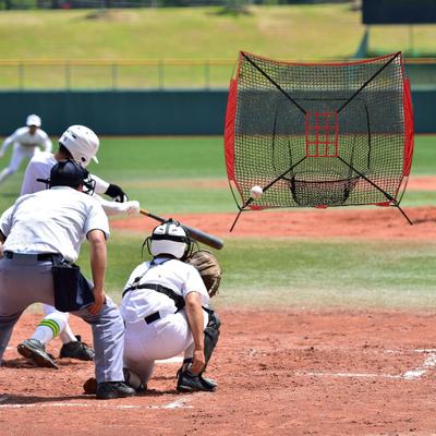Baseball Training Net Adjustable Strike Zone Target 9 Pocket Softball Baseball Pitching Target