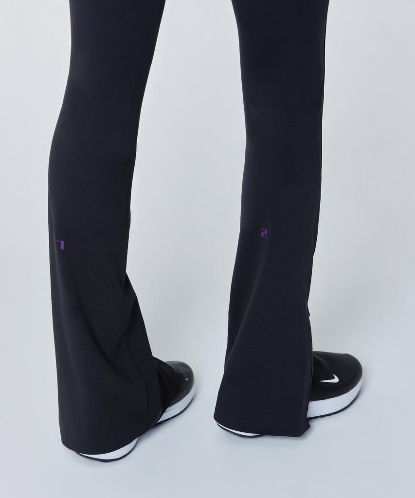 CHILLSEABEE [Fler]Mini Flare Leggings With Zip At Hem.
