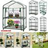 2/3/4/5 Tier Small Greenhouse Outdoor Garden Plant Grow Green House PVC Cover Outdoor Grow Tent (no Iron Shelf) Garden Supplies