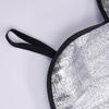 Automotive Aluminum Film, Pearl Cotton Cover Front Windshield Summer Sun Protection Sun Visor Sun Visor Protective Cover