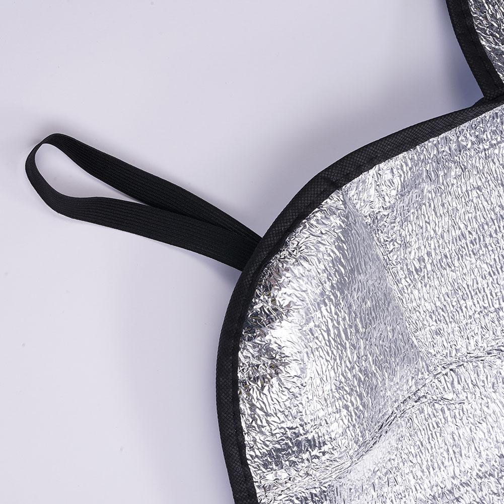 Automotive Aluminum Film, Pearl Cotton Cover Front Windshield Summer Sun Protection Sun Visor Sun Visor Protective Cover