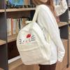 Cute Kt Plush Backpack 2023 New Style White Color Sweet Girl Student Bag