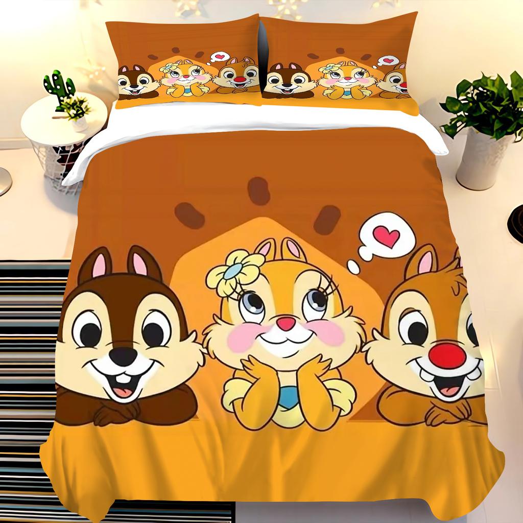 Disney-Universal Bettbezug Bettwäsche-Set Geeignet für Kinder und Erwachsene Bettdecken-Sets Queen-Size