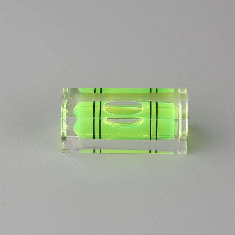 Large Square Dual Line Bubble Level Mini Spirit Level Small Leveling Tool with Mini Bubble