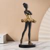 Statua di Ballerina in Resina, da Collezione';s Oggetto, Statuetta, Scultura Artistica per