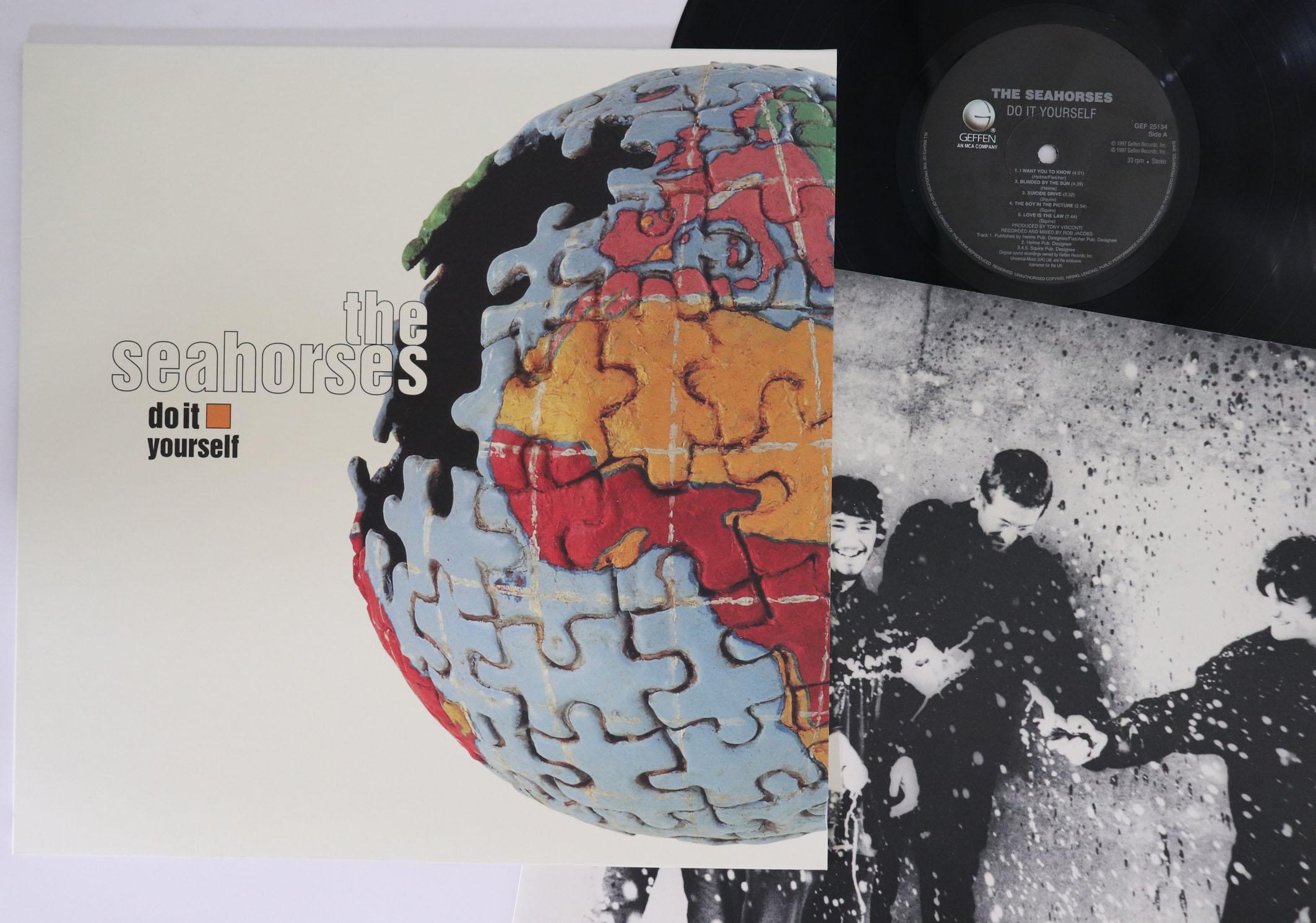 

LP Record SEAHORSES Do It Yourself GEF25134 GEFFEN 1997 UK Rock Used