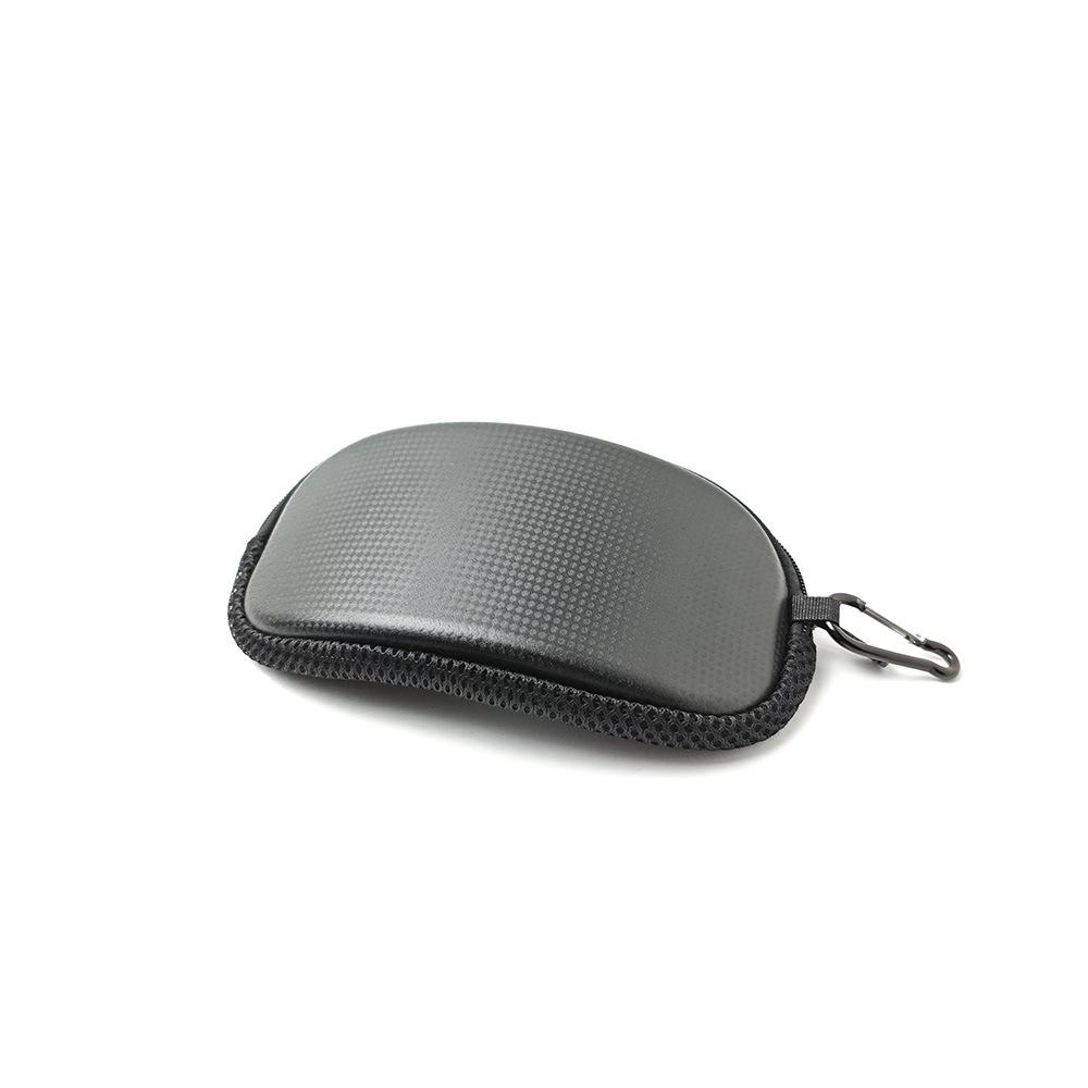 Thickened box EVA Hook-zipper enlarged box for off-road motorcycle and ski goggles storage, shockproof and pressure-resistant