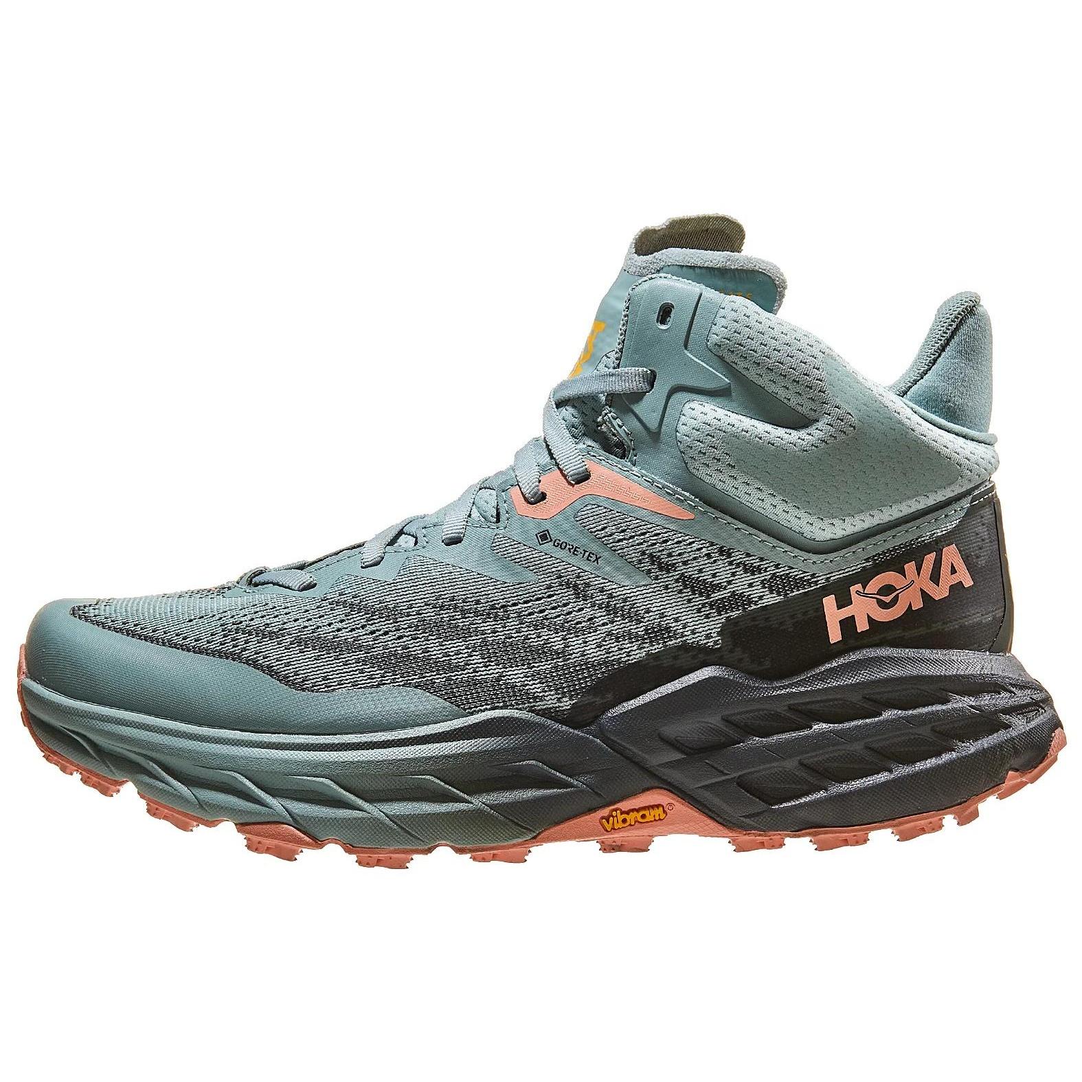 (WMNS) HOKA ONE ONE Speedgoat 5 Mid GTX Agave Spruce Women s 1127919-ASPR EU 37⅓