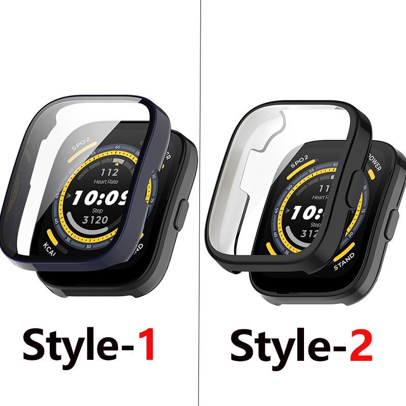 Plating Soft Silicone Case For Amazfit Bip 5 Smart Watchband Screen Protector Bumper Shell for Huami Amazfit Bip5 Cover