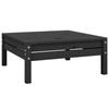 VidaXL Solid Pine Wood Garden Footrest Patio Stool Terrace Footrest Outdoor Furniture Stool of 806581