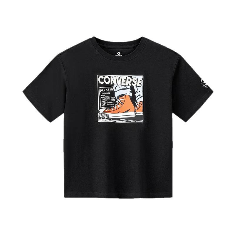 Converse Kids  Trendy Graphic Short-Sleeve T-Shirt XL