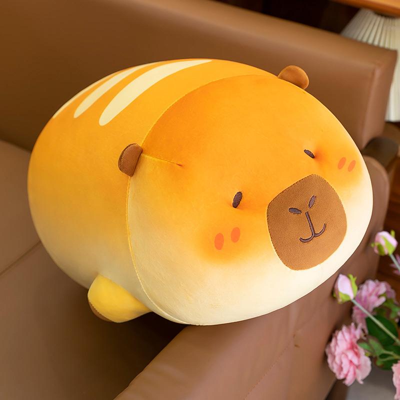 20/30/40Cm Baking Style Prone Posture Bread Capibala Plush Stuffed Doll Capybara Plush Animal Toy Children'S Birthday Gift