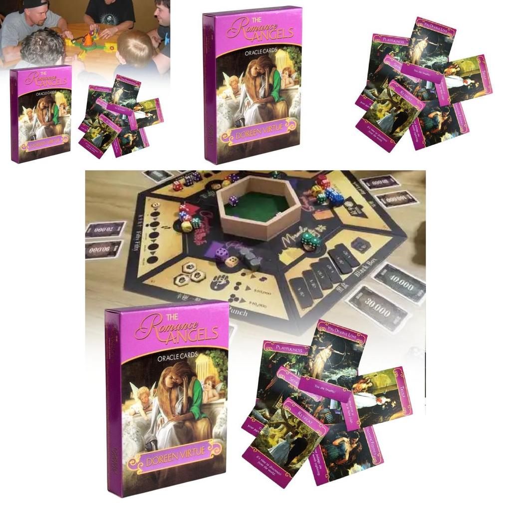 The Romance Angels Oracle Cards Tarot Cards Set For Personal Growth