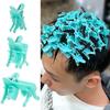 25Pcs Hairdressing Salon Hair Perm Clips Hook Loop Hair Rollers  for Short Hair Perming