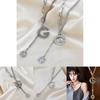 And Trendy Chic Gold Plated Letter Necklace For Women Ideal For Winter And Fall Fashion With Style Unique