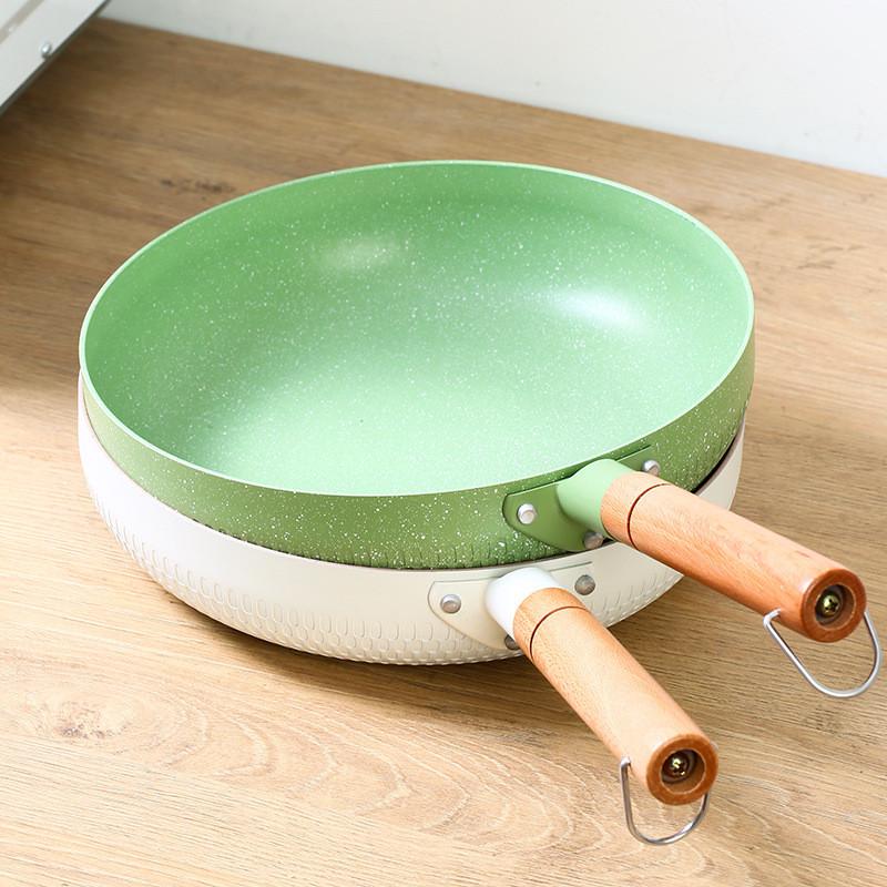 Household Durable Non-Stick Frying Pan Induction Cooker Universal Milk Saucepan Cooking Pots Cookware Kitchen Kitchenware Tools