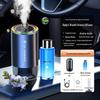 Starry Sky Smart Spray Diffuser: Seven-Color Light, Dual-Use Metal Car and Home Aroma Diffuser.