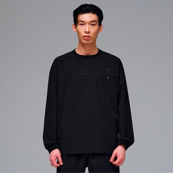 

PuMa Men S PreMiuM baSic Woven Crew M 01 PUMA Black/M(95)