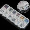 Transparent Plastic Storage Box Organizer Adjustable Container Jewelry Box for Beads Earring Home Storage Case Display Organizer