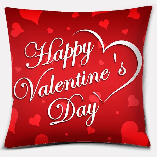 Подарок на свадьбу, день рождения, украшение на День святого Валентина, наволочка для объятий, роза, любовь, домашний диван, наволочка 40x40cm
