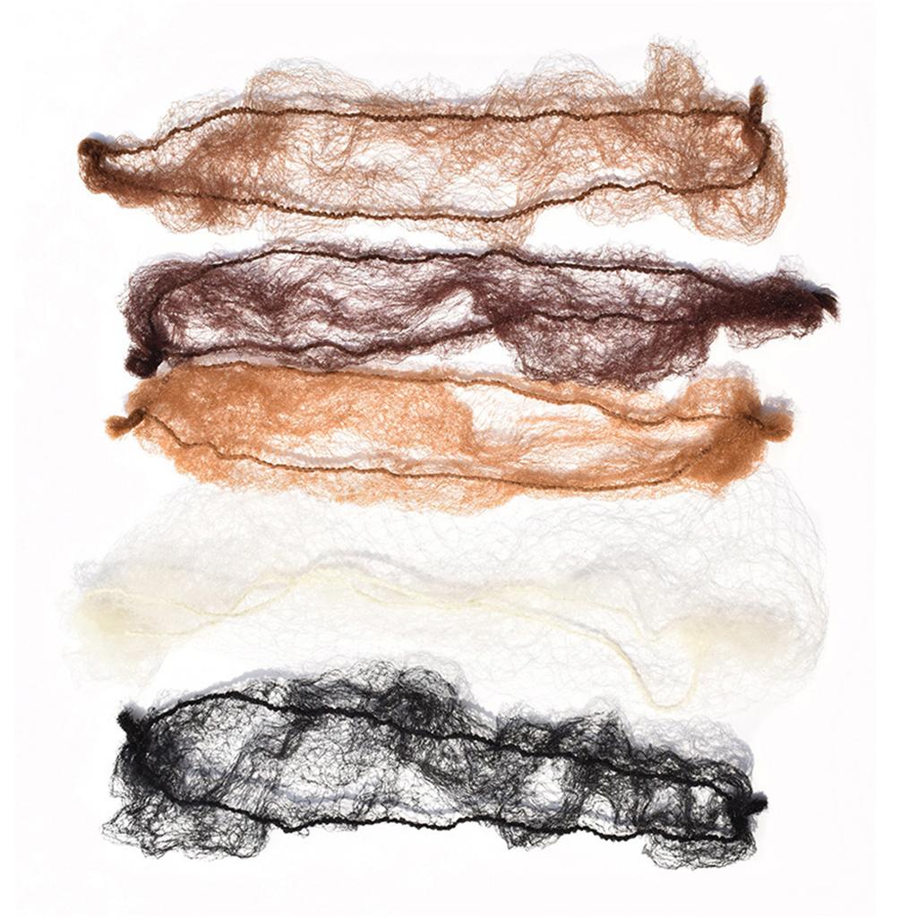 10/20pcs Invisible Nylon Hair Nets Soft Elastic Lines Hair Net Ballet Dance Snoods for Food Service Workers