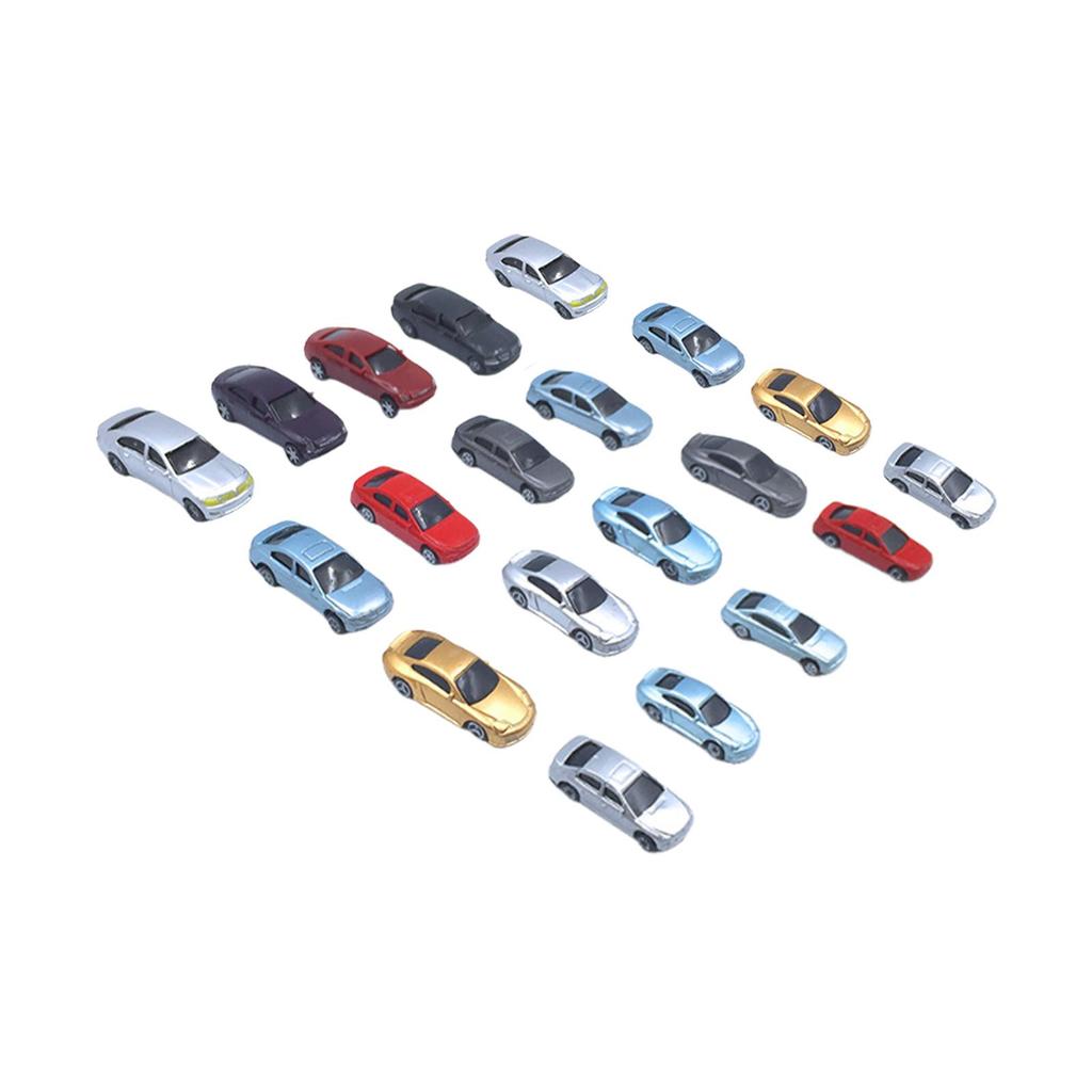 20 Miniatur bemalte Autos, Modellfahrzeuge, Diecast Sandtisch für