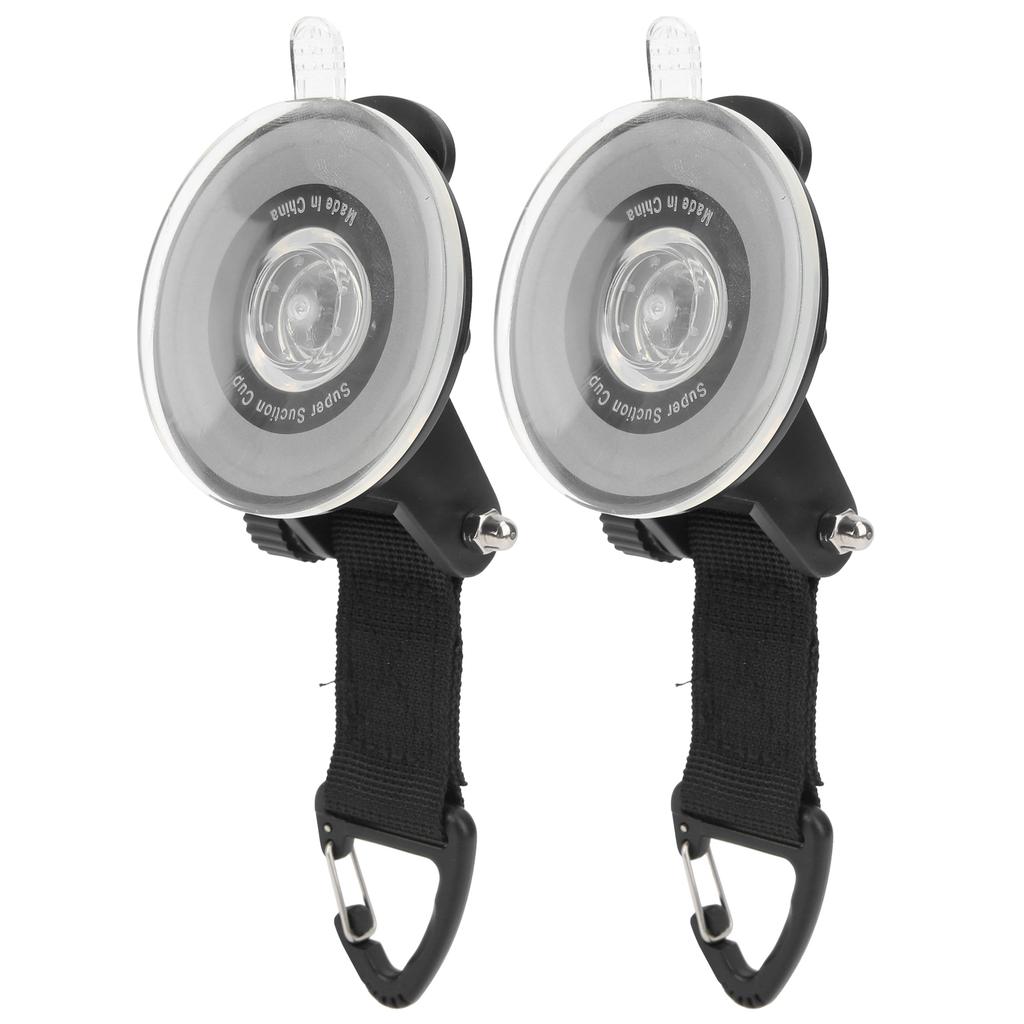 2pcs Car Suction Cup Anchor Heavy Duty Tie Down Car Mount Luggage Tent Anchor Securing Hook