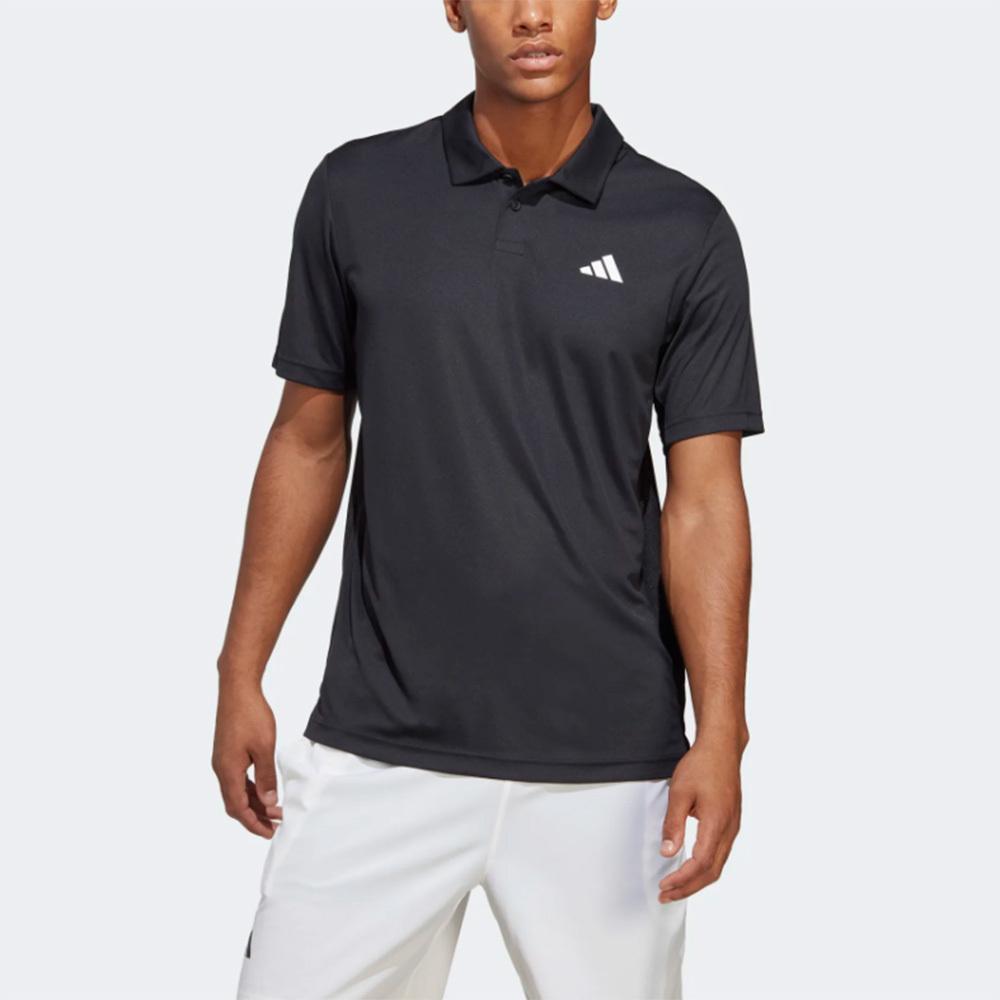 Adidas Polo Shirt With Collar For Golf Men Tops Black HS9045