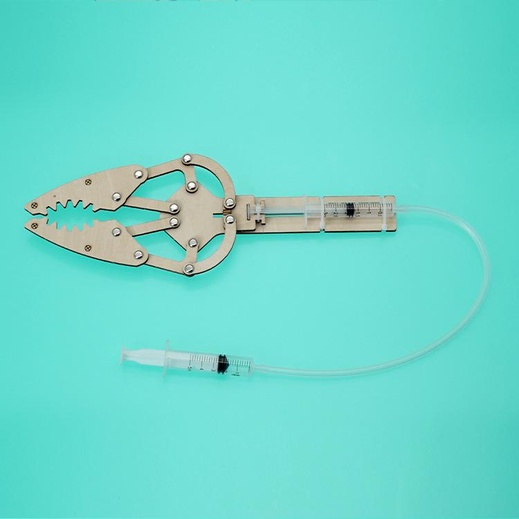 Hydraulic Manipulator Technology Small Making Handmade DIY Assembled Model Science Experiment Children's Educational Aware