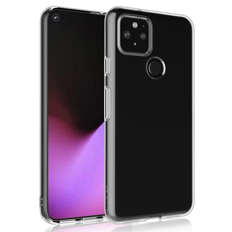 

Прозрачный защитный чехол из ТПУ для Google Pixel 9 - Совместим с Pixel 8 Pro, Мягкий чехол Pixel 4 прозрачный