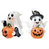 Halloween Specters Pumpkins Resin Figurine Handcrafted Holiday Decors For Home Party Indoor Outdoors Scary Festival P9YB